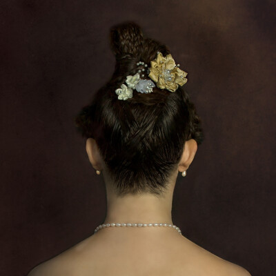Step back in time to the Biedermeier era with Lea S and her exquisite hairstyle and makeup from the 1820s-1830s. Every curl and braid, meticulously crafted by hairstylist, makeup artist, and photographer Anett Alexandra Bulano, captures the refined beauty of the period. #BiedermeierElegance #HistoricalBeauty πππ Close-up portrait of model Lea S showcasing a Biedermeier-era hairstyle and period-accurate makeup from the 1820s-1830s. The hairstyle, executed by hairstylist, makeup artist, and photographer Anett Alexandra Bulano, features intricate curls, braids, and specific details, perfectly evoking the elegance of the era.